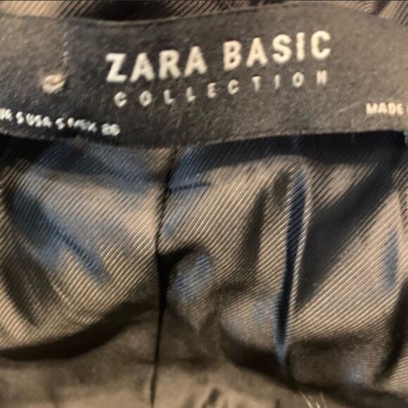 Zara tricolor texturized faux fur jacket - Picture 7 of 7